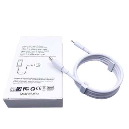 9eight5 1m Type C to Type C charging cable for phones and tablets, durable USB-C connector, black cable design