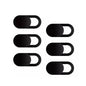 Black 9eight5 camera lens cover and screen protector set for camera lenses, providing protection and clarity for photography equipment.
