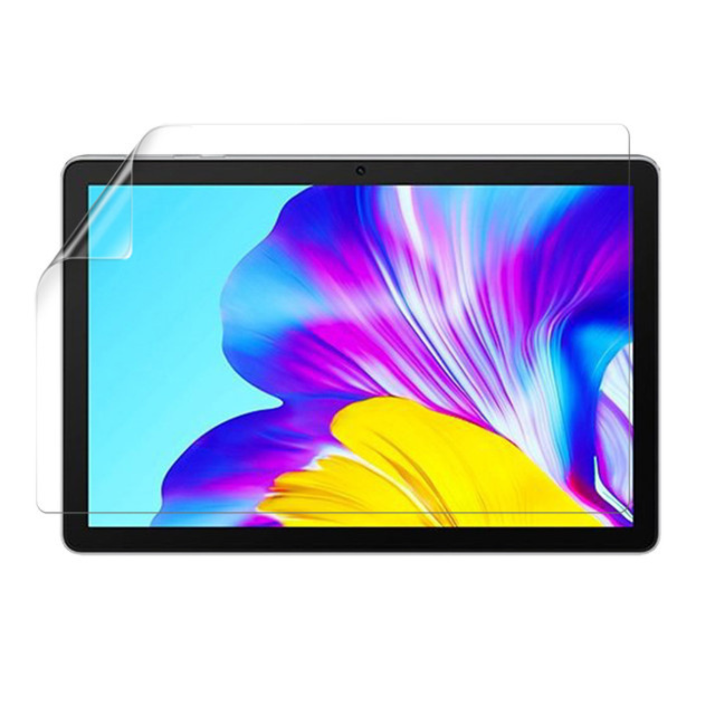 Hydrogel screen protector for Honor Pad 6 by 9eight5, showing the transparent film fitting over the tablet screen.