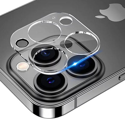 9eight5 iPhone 13 mini camera screen protector showing clear, durable cover for iPhone 13 mini camera lens and screen protection