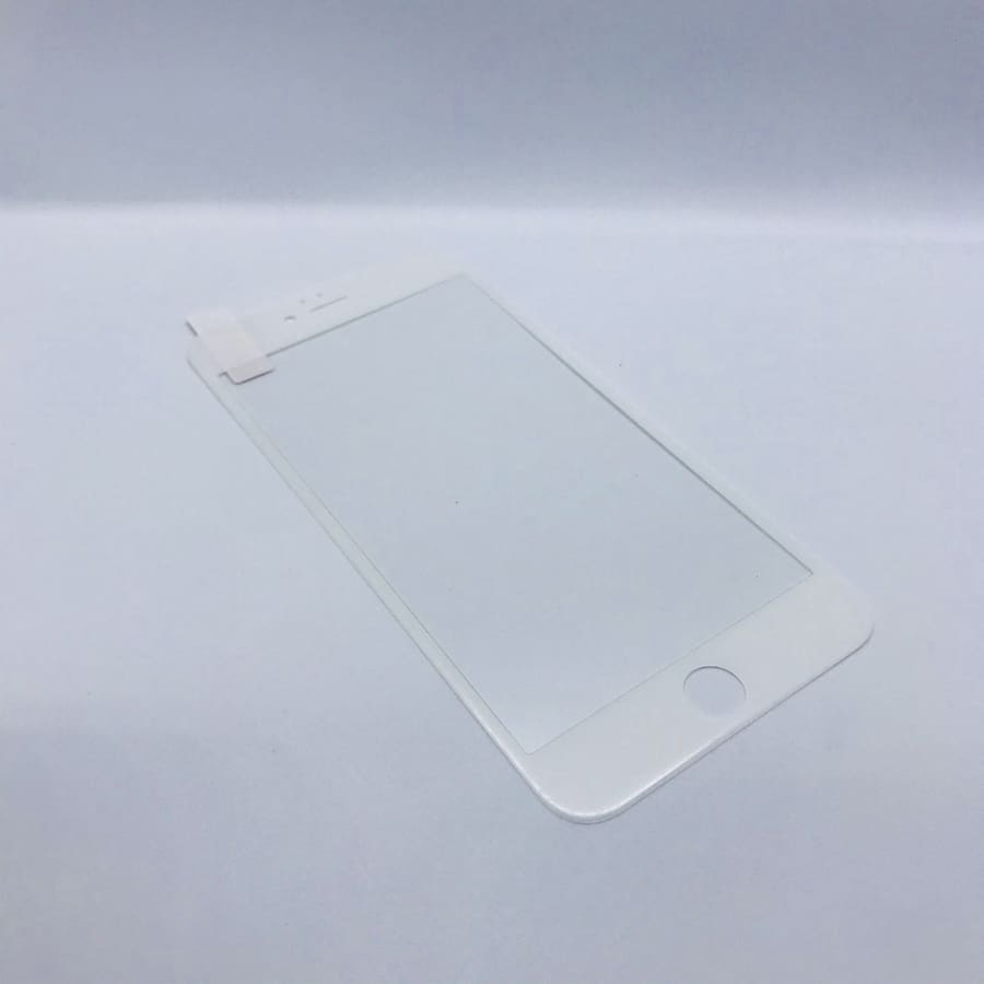 Clear glass screen protector for iPhone 6 Plus and 6s Plus by 9eight5, showing the sleek, transparent design fitting the device.