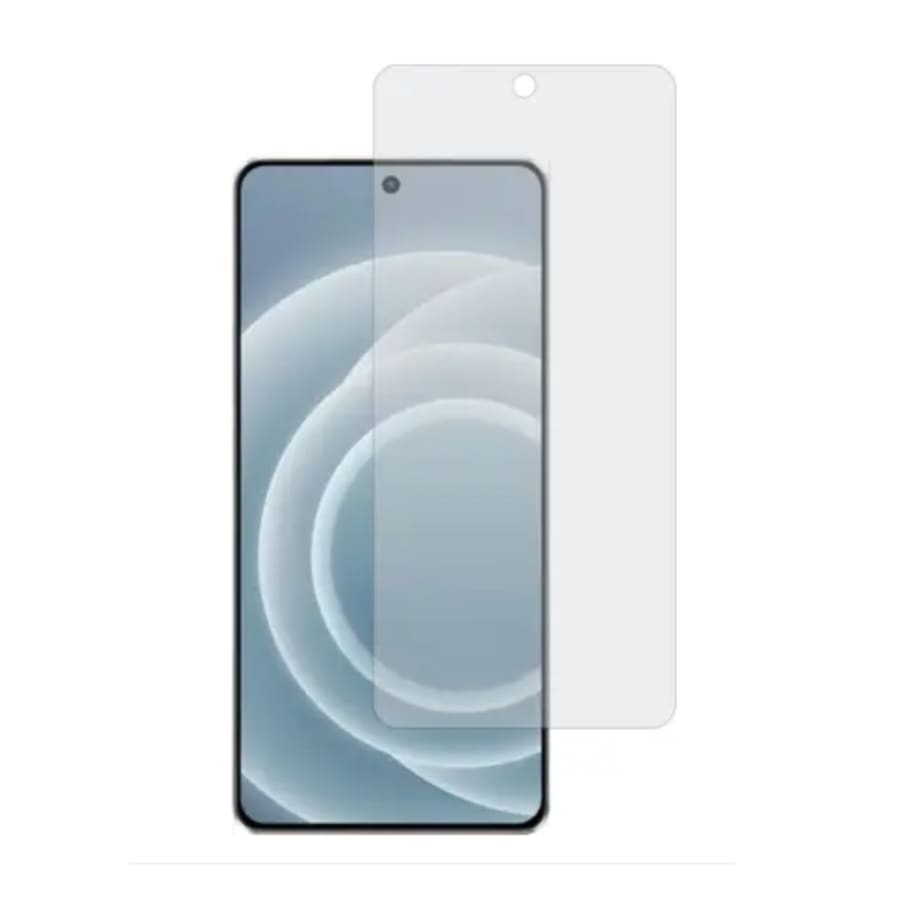 Hydrogel screen protector for Realme Neo7 Turbo by 9eight5, showing the clear, flexible film covering the phone screen.