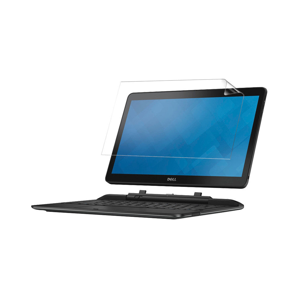 Hydrogel screen protector for Dell Latitude 13 7350 laptop, designed by 9eight5, showing clear, flexible protection for 13.3-inch screen.