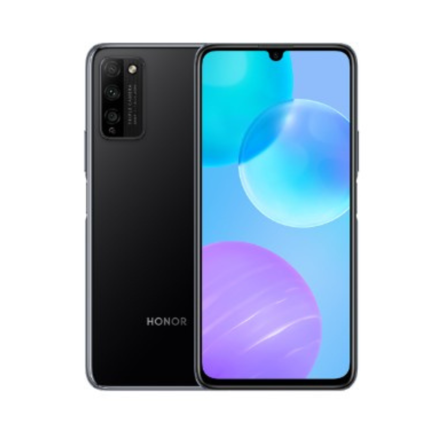 Hydrogel screen protector for Honor 30 Lite 2020 by 9eight5, pack of 2, shows the clear flexible film covering the phone screen.