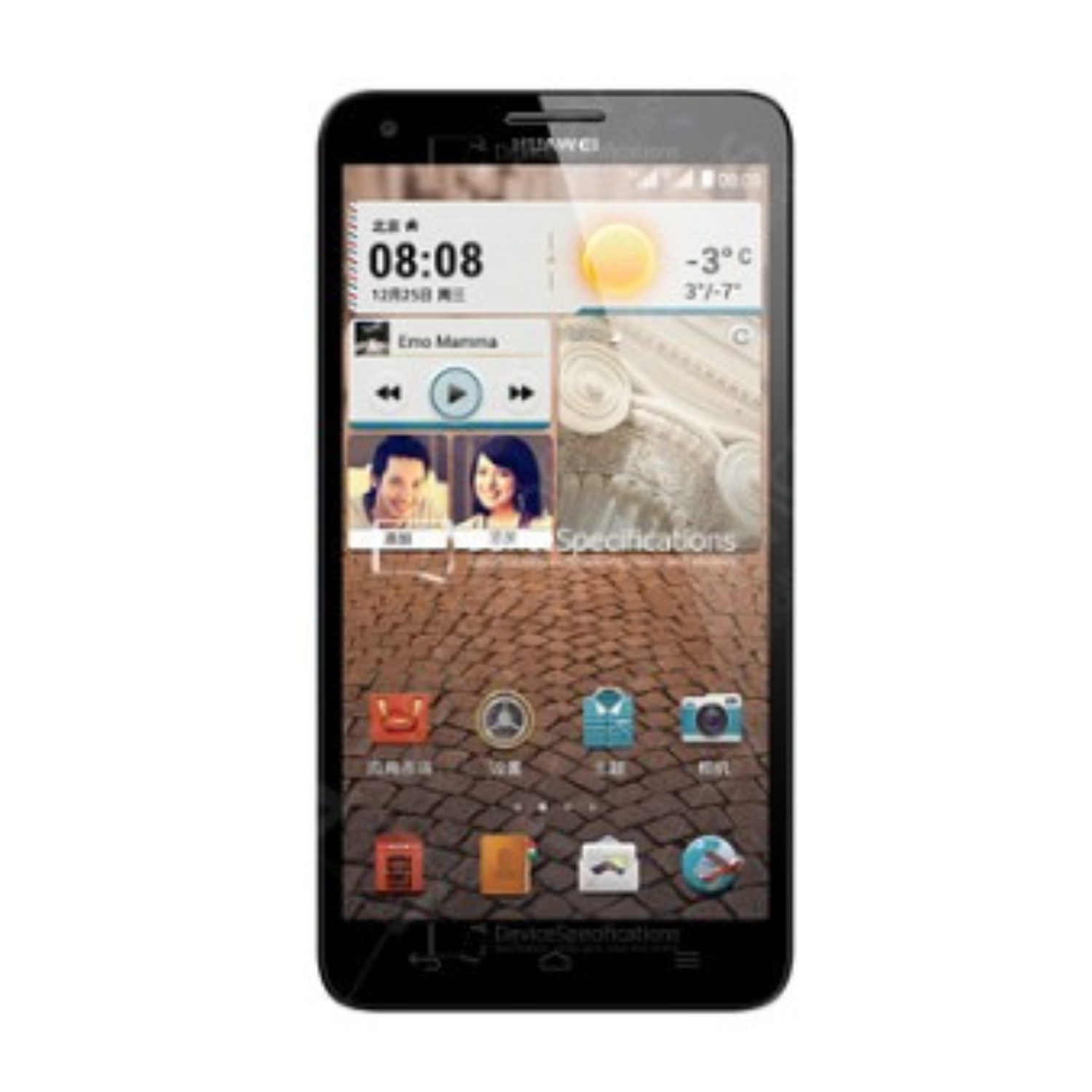 Two 9eight5 hydrogel screen protectors for Honor 3X G750, showing clear, thin film protection for smartphone screens.