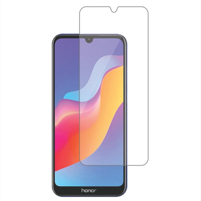 Hydrogel screen protector for Honor 8A Prime by 9eight5, showing a clear protective film on a smartphone screen, pack of 2.