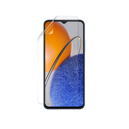 Hydrogel screen protector for Huawei Nova Y61, 9eight5 brand, showing the clear, flexible film applied to a phone screen, pack of 2.
