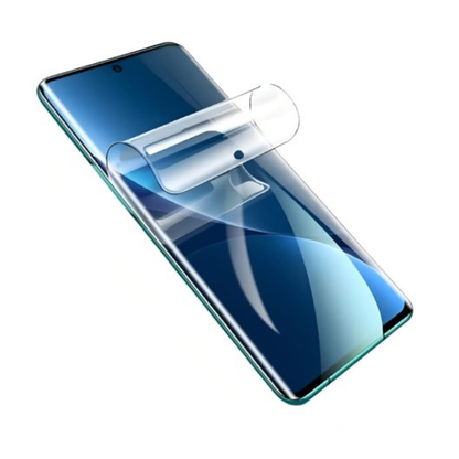 Hydrogel screen protector for Huawei Nova Y90 by 9eight5, shown in pack of two, protecting phone screen from scratches and smudges.