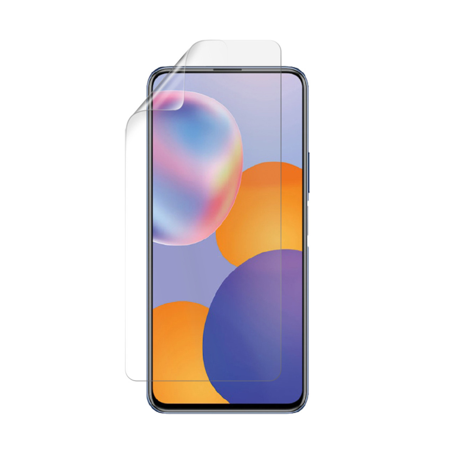 Hydrogel screen protector for Huawei Nova Y9a by 9eight5, pack of 2, showing fit and clarity on the device screen.