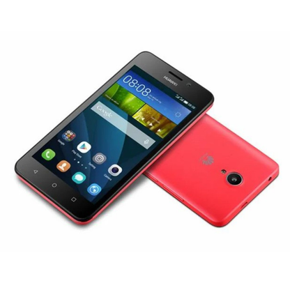 Hydrogel screen protector for Huawei Y635 2015 by 9eight5, showing a clear, flexible film applied to the phone screen.