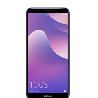 Hydrogel screen protector for Huawei Y7 Pro 2018 by 9eight5, pack of 2, providing screen protection and clarity.