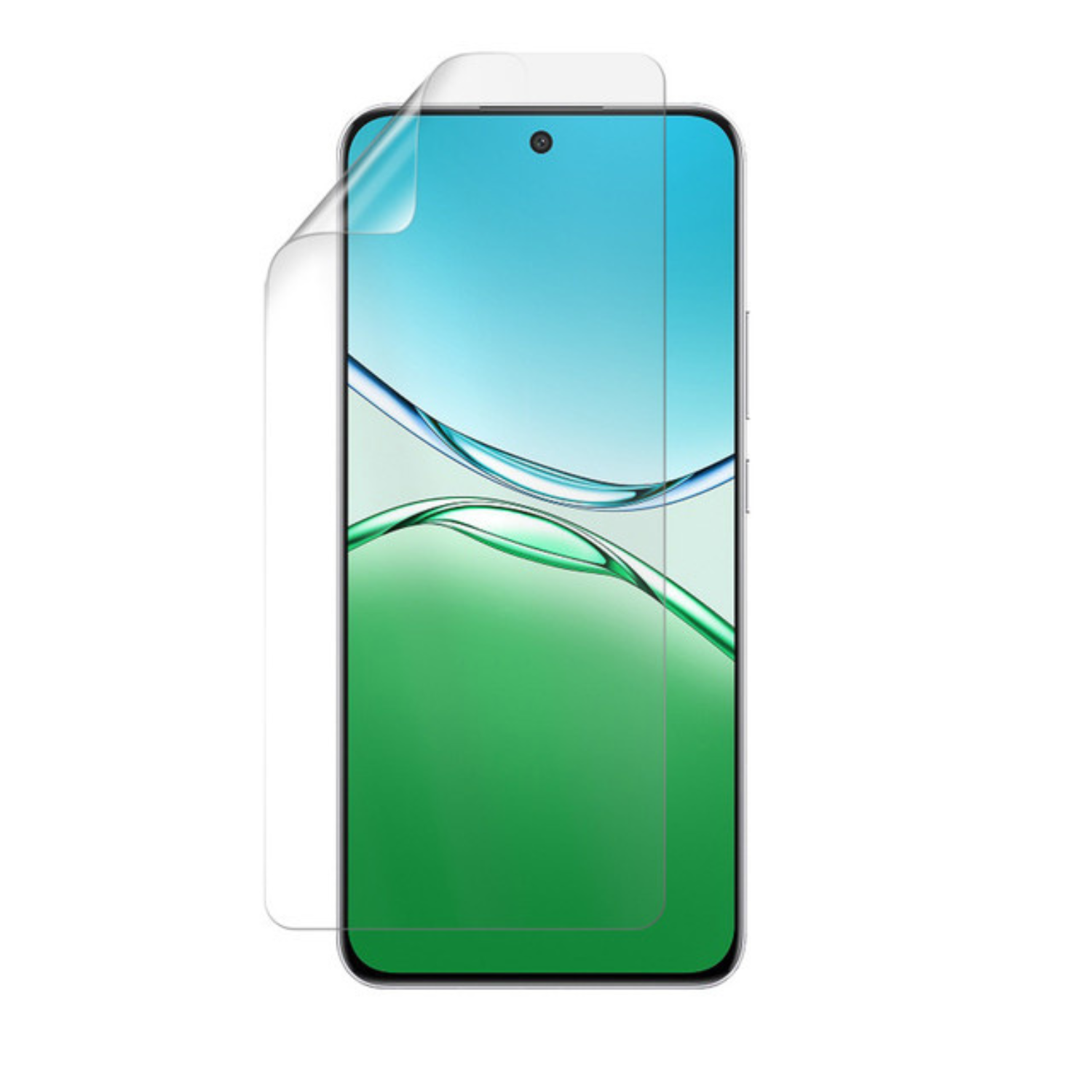 Hydrogel screen protector for OPPO F29 Pro 5G by 9eight5, pack of 2, showing the transparent protector on the phone screen.