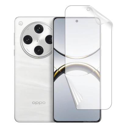 Hydrogel screen protector for OPPO Find X8 by 9eight5, pack of 2, showing the flexible, clear protective film for smartphone screens.