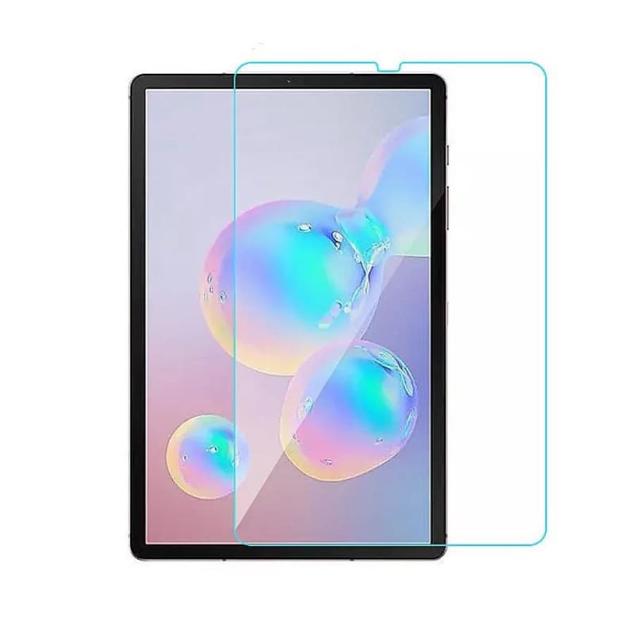 9eight5 screen protector for Samsung Galaxy Tab S6 10.5 inch (2019) model T860/T865, showing a clear glass shield.