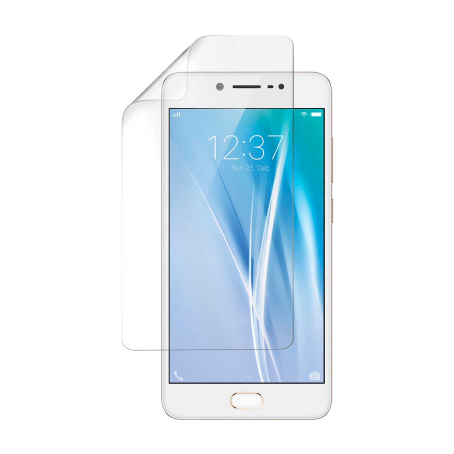 Hydrogel screen protector for Vivo V5 by 9eight5, pack of 2, featuring clear, flexible protection for smartphone screens.