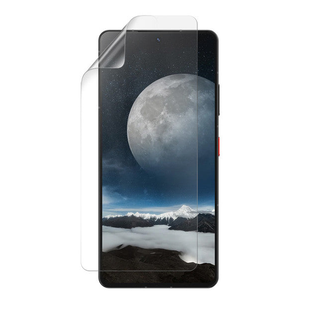 Hydrogel screen protectors for ZTE Axon 60 Ultra by 9eight5, showing clear, fitted protectors for screen protection.