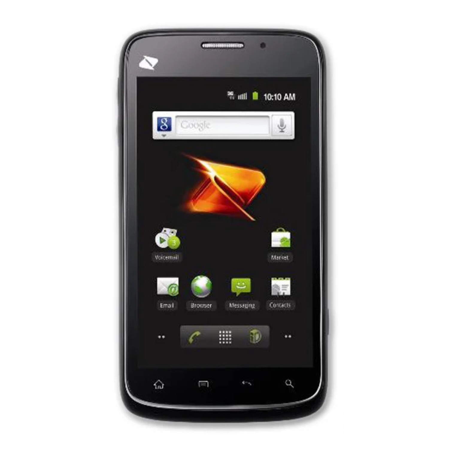Two 9eight5 hydrogel screen protectors for ZTE Warp smartphones, showing clear, flexible film covers in a pack of two.