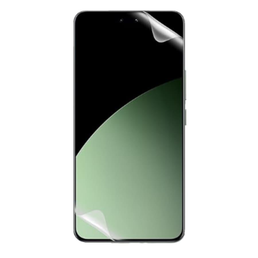 Hydrogel screen protector for Xiaomi Mi 2S by 9eight5, showing the flexible, clear protective layer on the phone screen