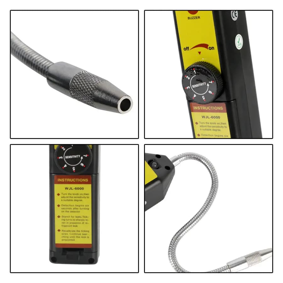 9eight5 halogen freon gas leakage tester tool from multipurpose tools and kits collection, used for detecting refrigerant leaks