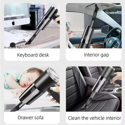 Mini USB vacuum cleaner from 9eight5, compact handheld cleaning tool with a small nozzle for cleaning surfaces and electronics.