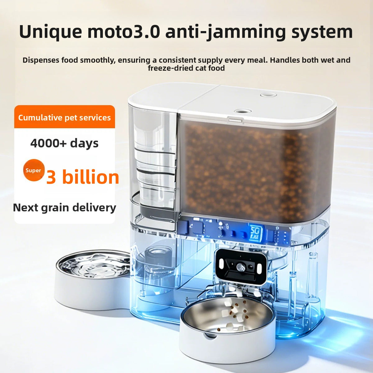 PawTime Duo Automatic Pet Feeder & Water Station