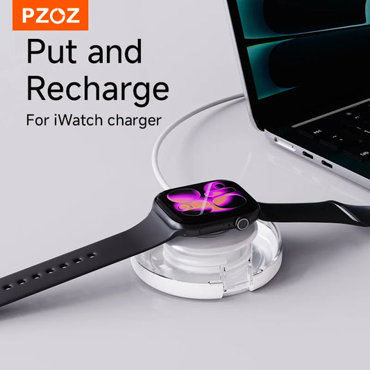 PZOZ Apple Watch Cable Organiser & Rotating Stand