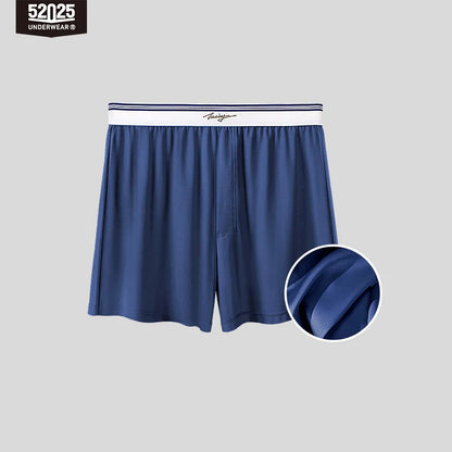 Men's Silk-Lined Lounge Shorts – Off-Duty Luxe