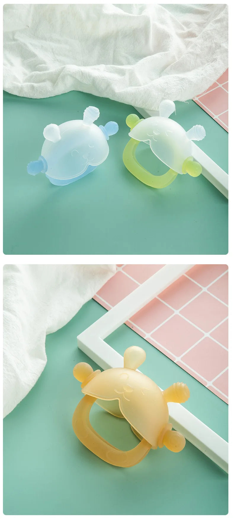 MAMIJOY Baby Teether Ring
