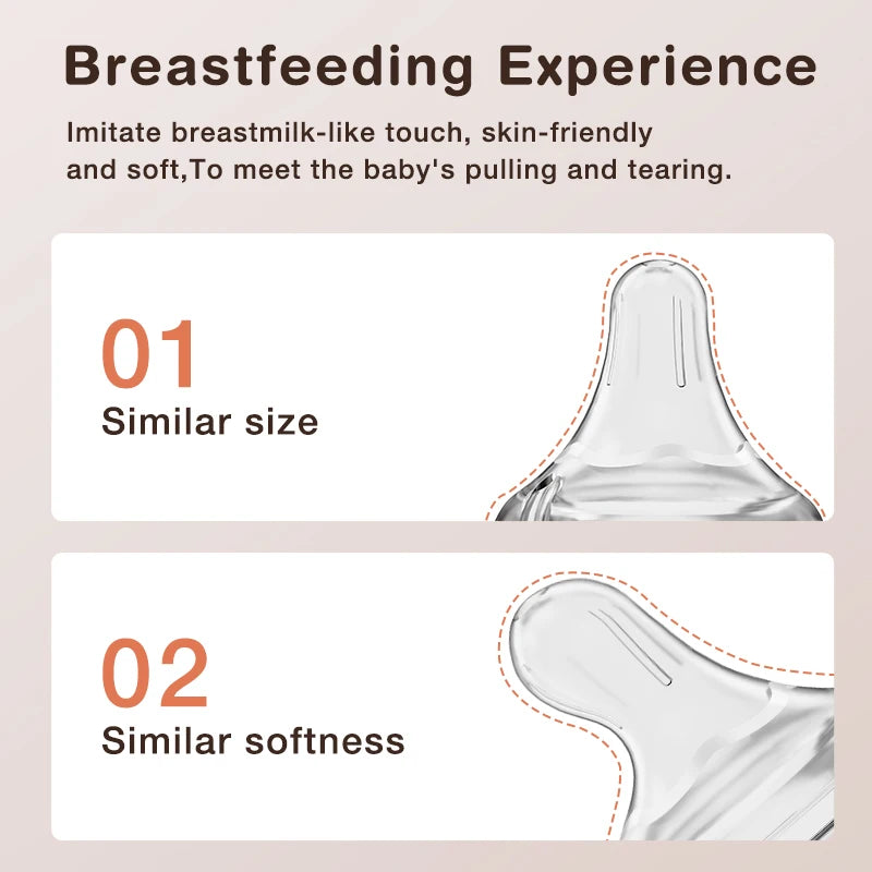 Dr.Isla 2-piece Soft Silicone Nipple Set