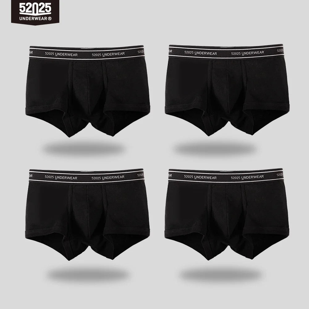 52025 Daily Quartet Men's Cotton-Modal Stretch Boxers 4-Pack