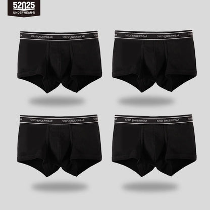 52025 Daily Quartet Men's Cotton-Modal Stretch Boxers 4-Pack