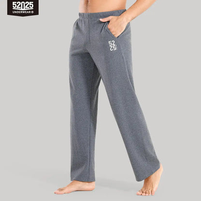 52025 Slow Sunday Men's Cotton-Stretch Lounge Pants