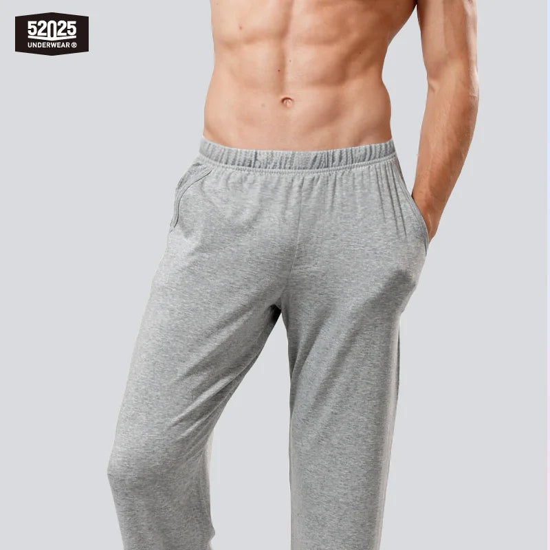 52025 Midnight Ease Men's 100% Cotton Lounge Pants