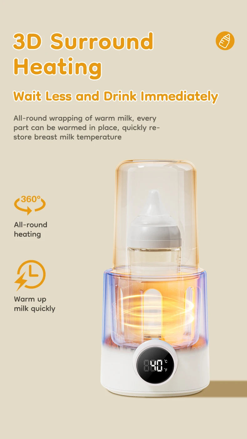 Dr.Isla Baby Bottle Warmer N22 – Multi-Function Heating for Milk, Water & Baby Food