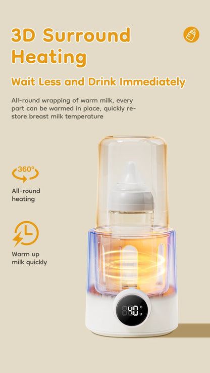 Dr.Isla Baby Bottle Warmer N22 – Multi-Function Heating for Milk, Water & Baby Food
