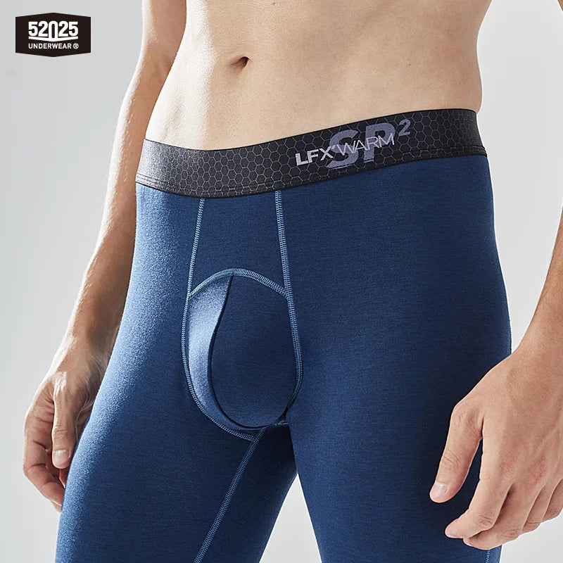 52025 LuxeLayer Silk & Wool-Blend Thermal Underwear for Men & Women