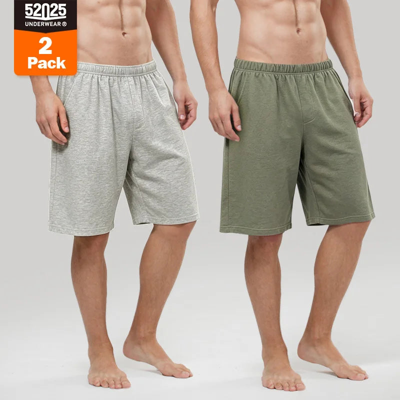 Off-Duty Men's Cotton Pyjama Shorts – 2-Pack