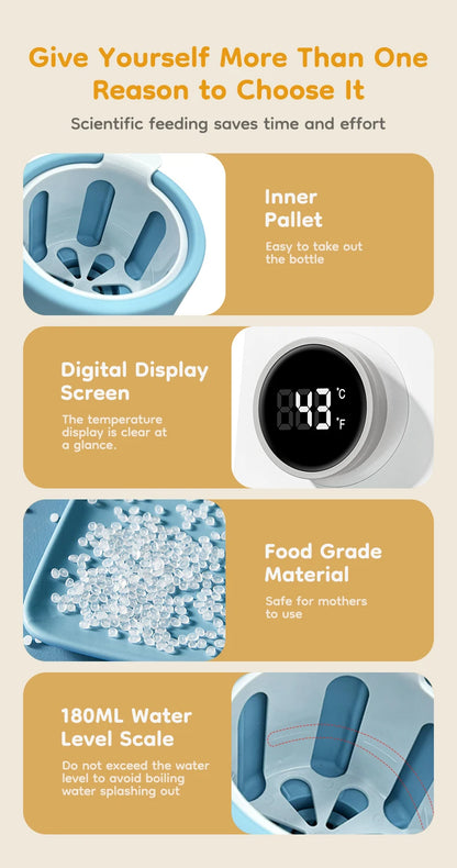Dr.Isla Baby Bottle Warmer N22 – Multi-Function Heating for Milk, Water & Baby Food