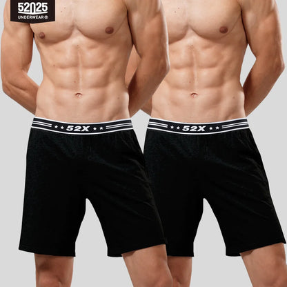 52025 Sunday Drift Men's Cotton-Modal Lounge Shorts