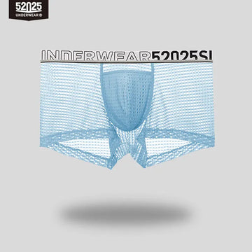 52025 CrystalWave Men's Nylon-Stretch Boxers with Modal Pouch