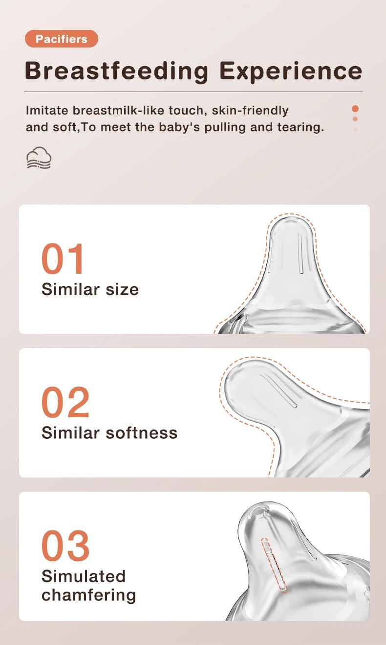 Dr.Isla 2-piece Soft Silicone Nipple Set
