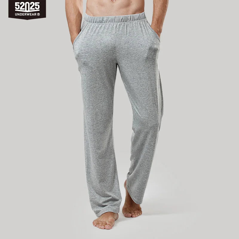52025 Midnight Ease Men's 100% Cotton Lounge Pants