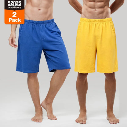 52025 Daylight Drift Men's 100% Cotton Lounge Shorts
