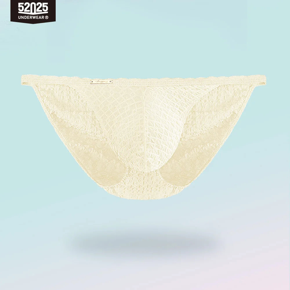 52025 DreamFlex Men's Low-Rise Nylon-Stretch Briefs