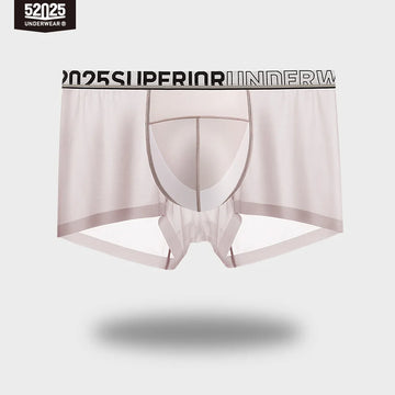 52025 LunarFlex Men's Nylon-Stretch Boxers with Silk-Blend Pouch