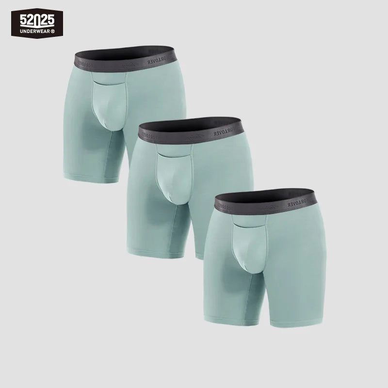 Men’s Second-Skin Modal Boxer Briefs – 3-Pack