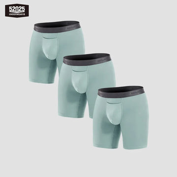 Men’s Second-Skin Modal Boxer Briefs – 3-Pack