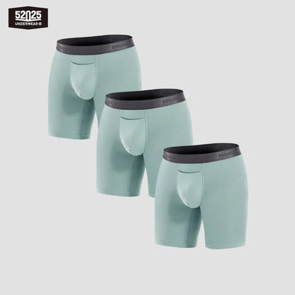 Men’s Second-Skin Modal Boxer Briefs – 3-Pack