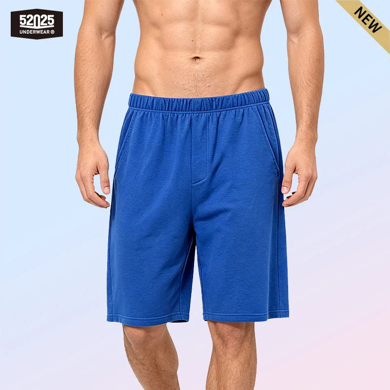 52025 Daylight Drift Men's 100% Cotton Lounge Shorts