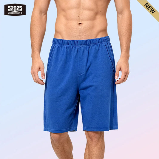 52025 Daylight Drift Men's 100% Cotton Lounge Shorts